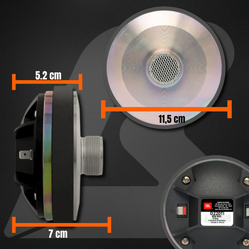 Driver Titanium 160w D220ti Jbl Selenium
