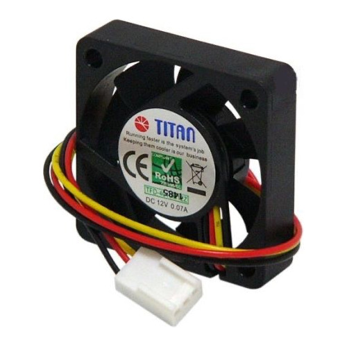 Cooler Fan Titan Tfd-5010m12c 50x50x10 | 4500 Rpm | 3 Pins