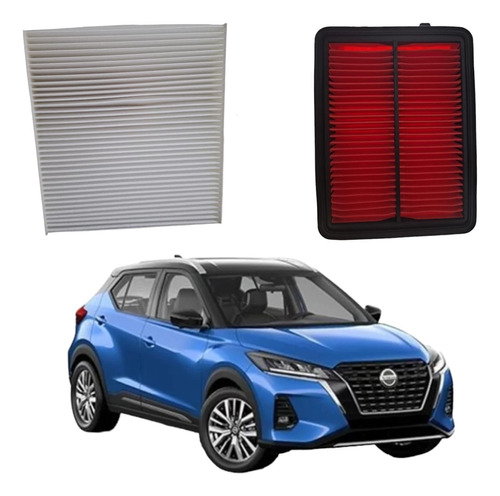 Filtro De Aire Y Polen Nissan Kicks 1.6 2017-2022