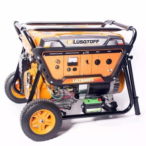 Generador Electrico Naftero Lusqtoff Lg7500ex 6500w 15hp