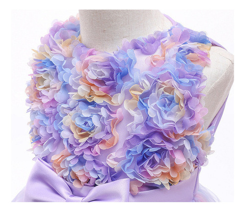 Ff Vestido Unicornio Arcoíris Fiesta Princesas Y Niñas
