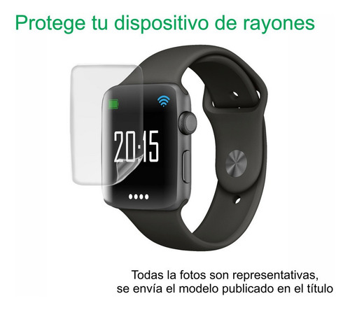 Fenix 6 Pro Garmin Juego 3 Micas Plásticas/no Cristal