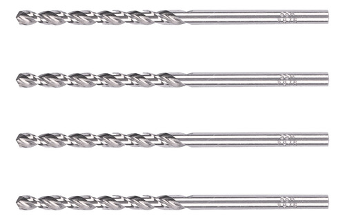 Box 4 Brocas Hss 9/64 Trusilver Para Metal, Truper
