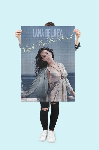 Cuadro Moderno Mural Lana Del Rey Deco Full Hd