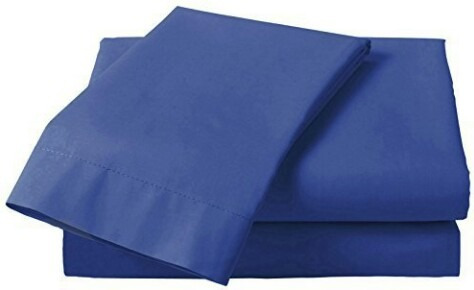 Sábanas Individual Azul Marino Alicia