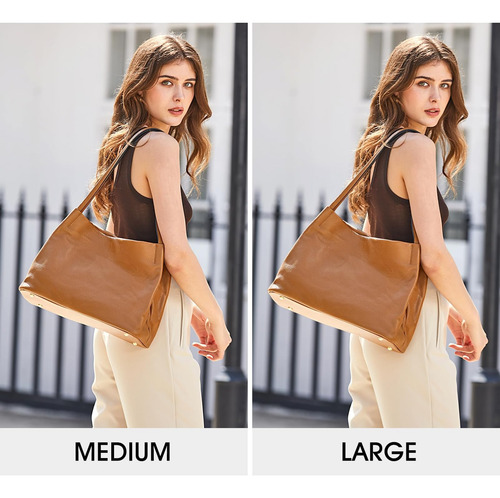 Kattee Bolsos De Mano De Cuero Genuino Suave Para Mujer, Y