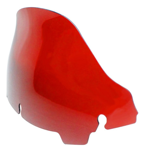 Parabrisas Acrílico Rojo 7 Pulgadas Para Harley Davidson