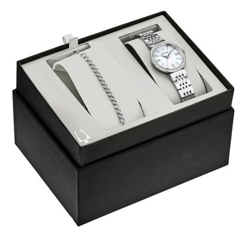 96x153 Reloj Bulova Box Set Plateado