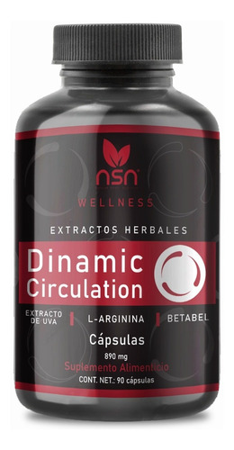 Nsn Dynamic Circulation | Extracto Uva, L-arginina, Betabel