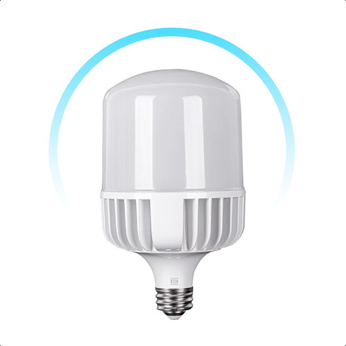 Foco Led Alta Potencia Opalino 100w 6500k 100-277v E26 Color De La Luz Blanco Frío