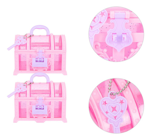 Collares Para Niñas Adolescentes, Caja De Maquillaje Treasur