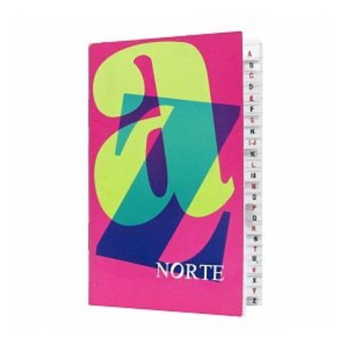 Cuaderno Libreta Norte 402 Indice Telefonico 40 Hojas Rayada