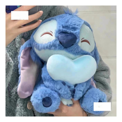 Peluche Grande Psj Stitch Kawaii Soft Suave Peludito Regalo Stitch Corazón