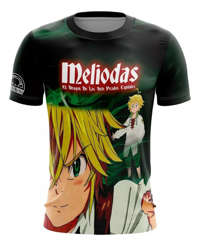 Polo Meliodas Nanatsu No Taizai Sublimado 100% Poliester