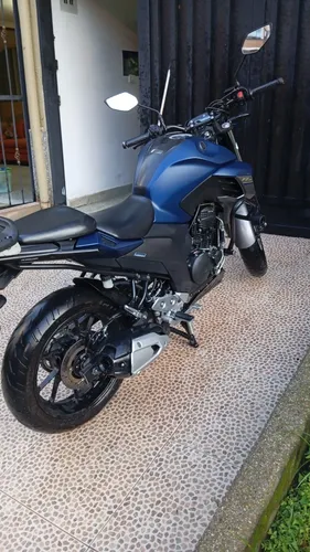 Motocicleta Fz250, 4 Tiempos, Color Azul Mate