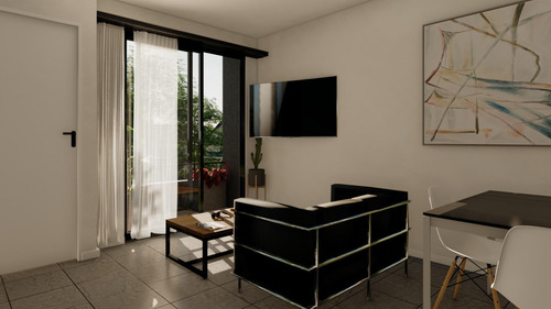 Imagen 2 de 3 de 2 Ambientes Con Patio Y Cochera Cubierta