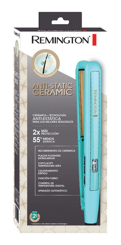 Plancha Alisadora Remington, Cerámica Antiestática S5500tg