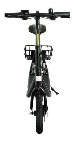 Imagen 9 de 10 de Monopatin Electrico Max You C1 Con Asiento Y Canasto 25 Km/h