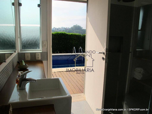 Imagem 22 de 28 de Casa Com 5 Dormitórios À Venda, 442 M² Por R$ 2.690.000,00 - Vila De São Fernando - Cotia/sp - Ca1457