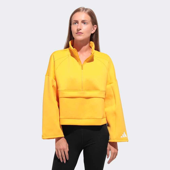 buzo adidas mujer amarillo