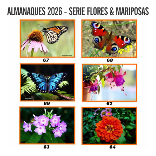 Almanaques 2026 Personalizados +1 Perforado Colgar 200 Udad Con Fotos Surtidas A Elección Tu Publicidad Comercial