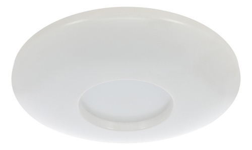 Lámpara De Techo Philips Cl204 Redondo - Luz Fría 17w Color Blanco
