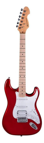 Guitarra elétrica Michael ST Michael Power Advance GM237N de  madeira maciça metallic red com diapasão de bordo