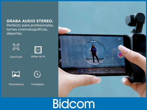 Imagen 5 de 9 de Dji Osmo Pocket 2 Estabilizador Camara Profesional 4k Uhd