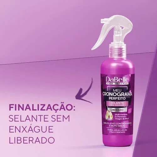 Kit Dabelle Hair Intense Meu Cronograma Perfeito(7 Produtos)