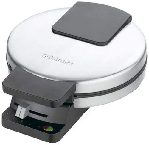 Cuisinart Wmr-ca Wafflera Clásica Redonda De Acero, Compacto