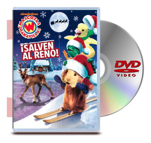 Dvd Mascotas Maravillas: Salven Al Reno