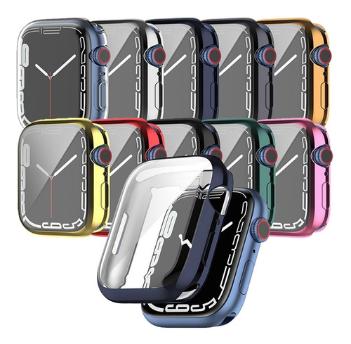 Case Protector Para Apple Watch 9, 8, 7, Se Ultra 41/45/49mm