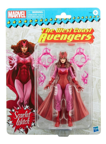 Marvel Legends Serie Retro - Figura De Scarlet Witch