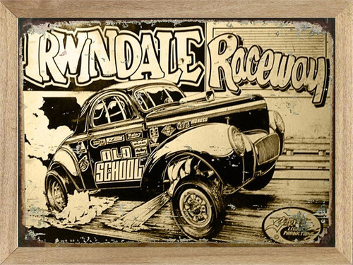 Hot Rod Autos , Cuadro , Publicidad , Poster Carteles   X265