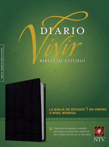 Biblia De Estudio Del Diario Vivir Ntv (piel Reg.)