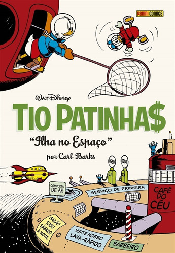 Tio Patinhas: A Ilha no Espaço: Coleção Definitiva Carl Barks Vol. 10, de Barks, Carl. Editora Panini Brasil LTDA, capa dura em português, 2021