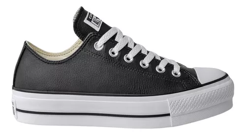 Tênis Converse All Star Chuck Taylor Plataforma Couro - Adulto