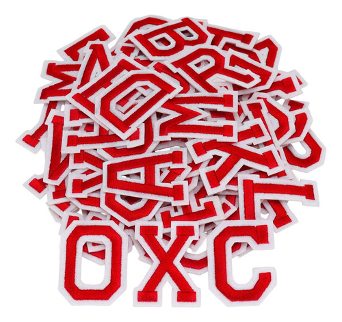 104 Piezas Hierro En Parches Letras Apliques Parches