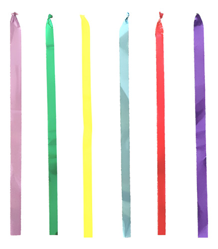 Varal De Fitas Metalizadas Multicolor 100 Metros. Multicolor