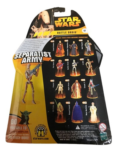 Star Wars Revenge Sith Droide Batalla Separatist Army Figura