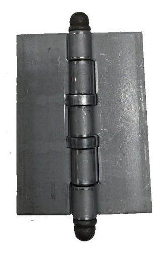 Bisagra Municion 100x75x2,5mm Hierro Fumaca