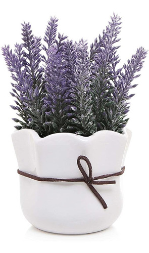 Mygift 7 Pulgadas De Ramo De Flores Falsas De Lavanda Artif