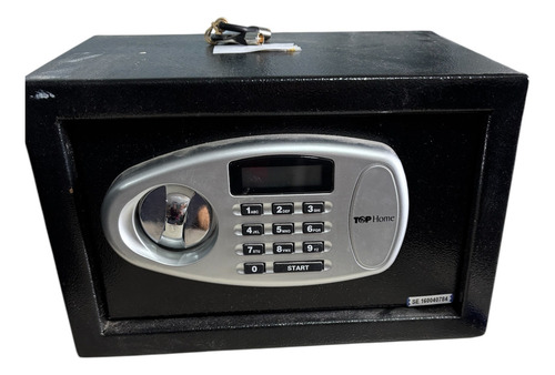 Caja Fuerte Pequeña Hotelera Oficina Combinacion + Llave Negro (Usado)
