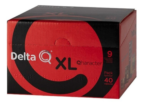Pack Com 40 Capsulas Café Expresso Para Cafeteira Delta Q