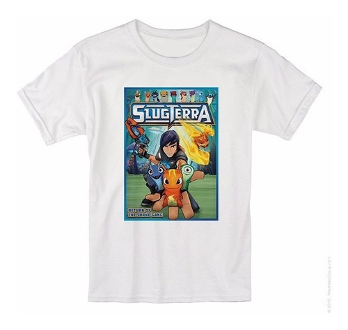 Remera Niño Slugterra Bajoterra Fondo