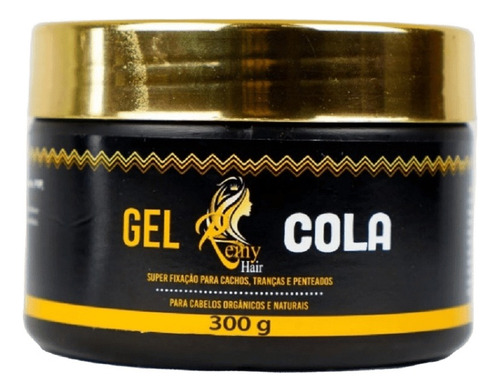 Gel Cola Reiny Cachos Tranças Penteados Orgânicos E Naturais