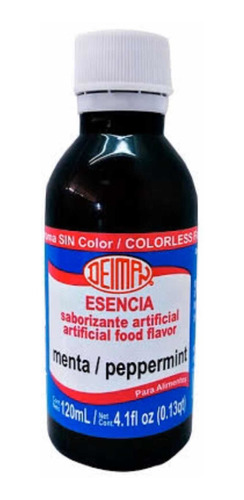 Esencia Saborizante De Menta 120ml