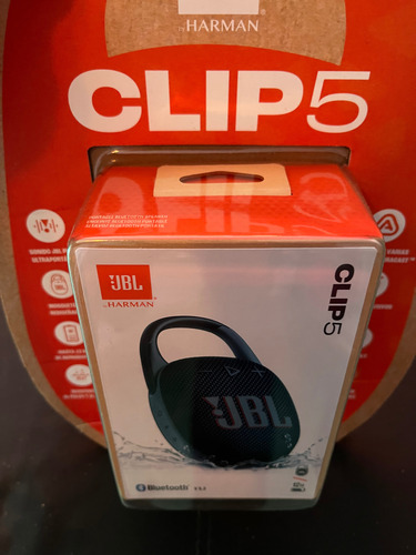 Bocina Portátil Jbl Clip 5 Bluetooth Negro Negro (Usado)