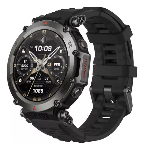 Reloj inteligente Amazfit T-rex Ultra Ultimate Gps Outdoor Negro