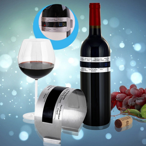 Termometro Botella De Vino Para Tomarlo En El Punto Exacto